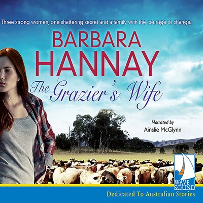 The Grazier's Wife – omslag til lydbogen af Barbara Hannay