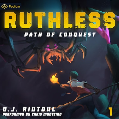 Path of Conquest: An Apocalypse LitRPG – omslag til lydbogen af D. J. Rintoul