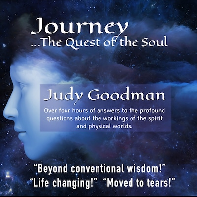 Journey... The Quest of the Soul – omslag van het luisterboek van Judy Goodman