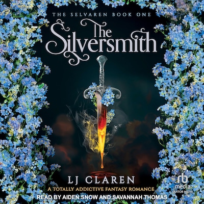 The Silversmith – omslag til lydbogen af LJ Claren