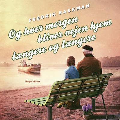 Og hver morgen bliver vejen hjem længere og længere – omslag til lydbogen af Fredrik Backman