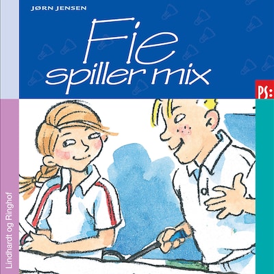 Fie spiller mix – omslag til lydbogen af Jørn Jensen