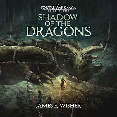 Shadow of The Dragons – omslag til lydbogen af James E Wisher