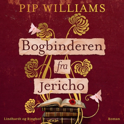 Bogbinderen fra Jericho – omslag til lydbogen af Pip Williams