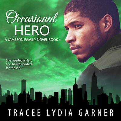 Occasional Hero – omslag til lydbogen af Tracee Lydia Garner