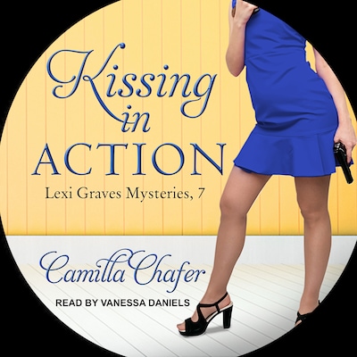 Kissing in Action – omslag til lydbogen af Camilla Chafer