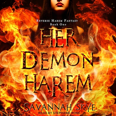 Her Demon Harem Book One – omslag til lydbogen af Savannah Skye