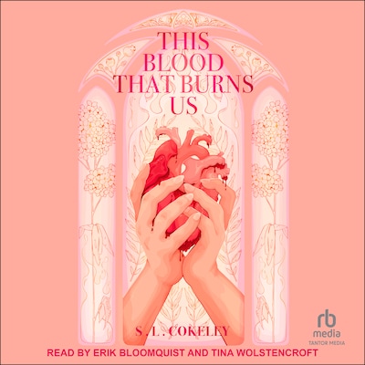 This Blood that Burns Us – omslag til lydbogen af S.L. Cokeley