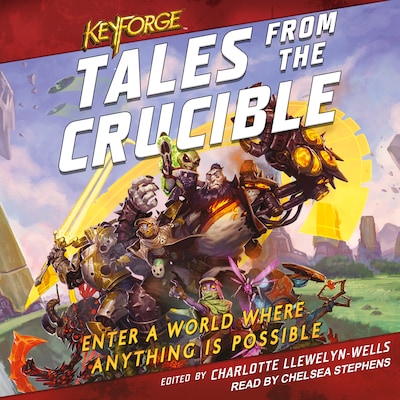 Tales from the Crucible – omslag til lydbogen af David Guymer, Robbie MacNiven, Tristan Palmgren