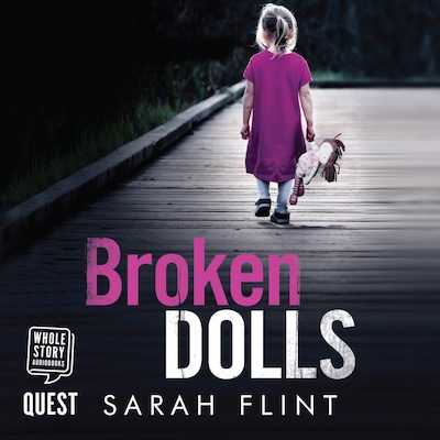 Broken Dolls – omslag til lydbogen af Sarah Flint
