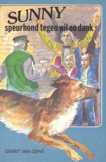 Sunny speurhond tegen wil en dank – omslag van het luisterboek van Gerrit van Gent