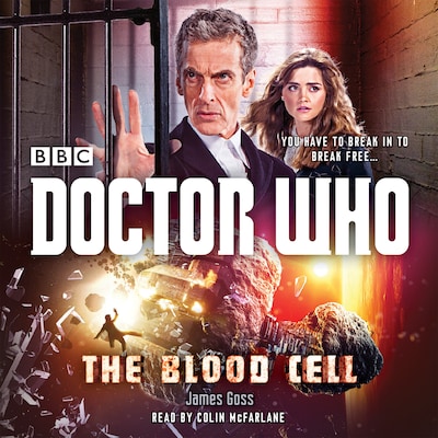 Doctor Who: The Blood Cell – omslag til lydbogen af James Goss