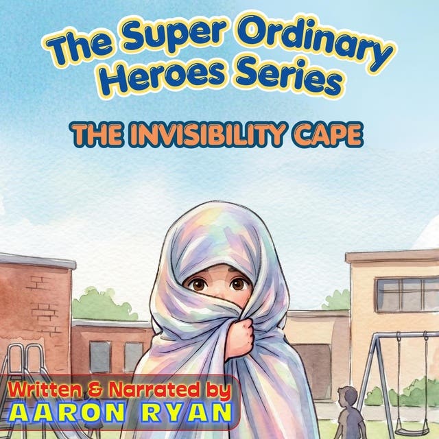 The Super Ordinary Heroes Series: The Invisibility Cape – omslag til lydbogen af Aaron Ryan