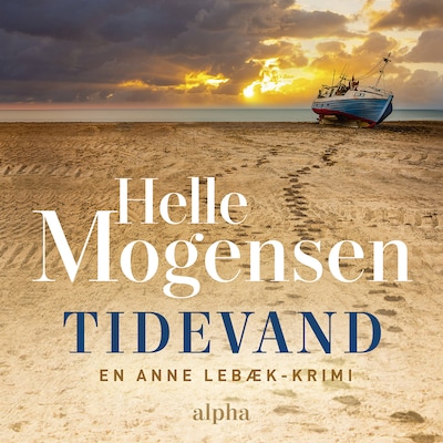 Tidevand – omslag til lydbogen af Helle Mogensen