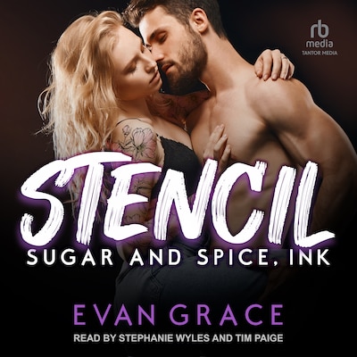Stencil – omslag til lydbogen af Evan Grace