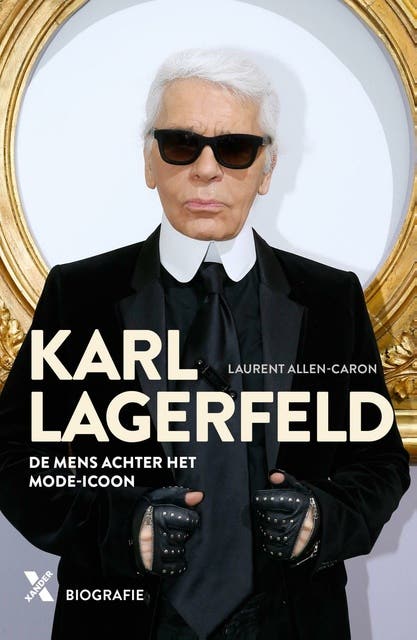 Karl Lagerfeld – omslag van het luisterboek van Laurent Allen-Carron