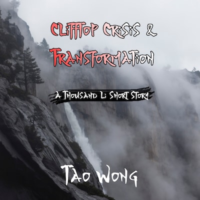 Clifftop Crisis and Transformation – omslag til lydbogen af Tao Wong