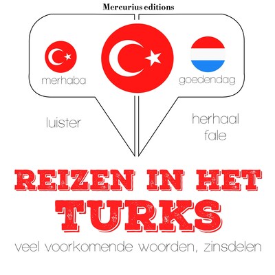 Reizen in het Turks – omslag van het luisterboek van JM Gardner