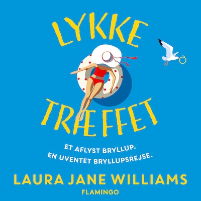 Lykketræffet – omslag til lydbogen af Laura Jane Williams