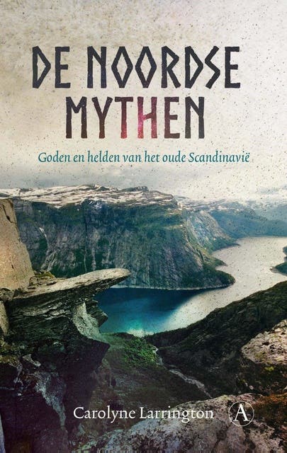 De Noordse mythen: goden en helden van het oude Scandinavië – omslag van het luisterboek van Carolyne Larrington