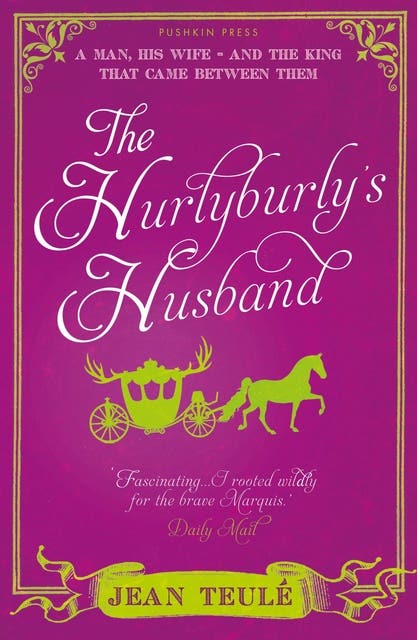 The Hurlyburly's Husband – omslag til lydbogen af Jean Teulé
