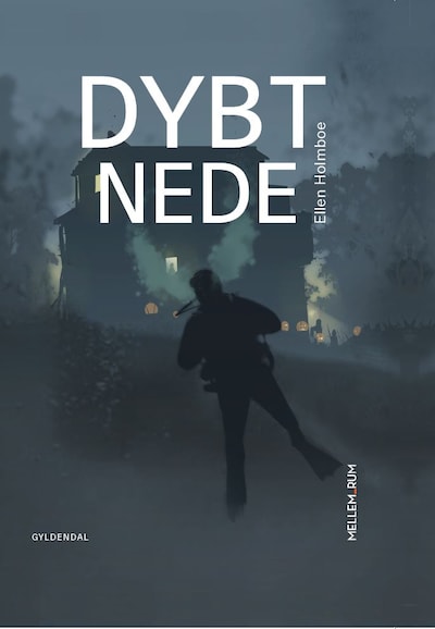 Dybt nede – omslag til lydbogen af Ellen Holmboe
