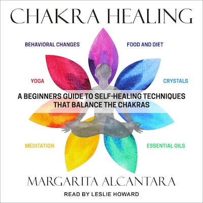 Chakra Healing – omslag til lydbogen af Margarita Alcantara