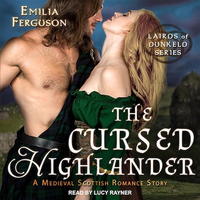 The Cursed Highlander – omslag til lydbogen af Emilia Ferguson