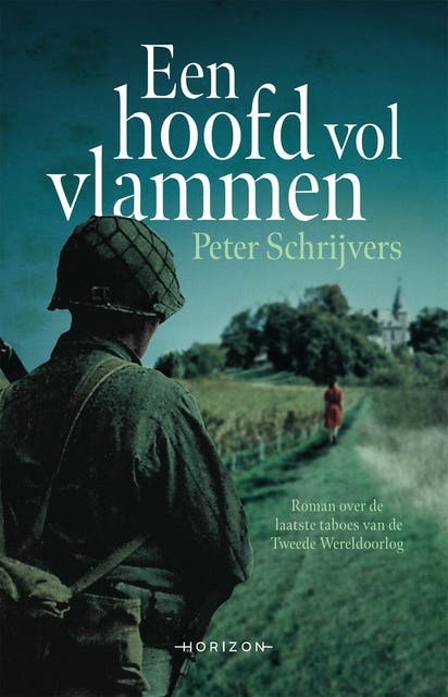 Een hoofd vol vlammen – omslag van het luisterboek van Peter Schrijvers