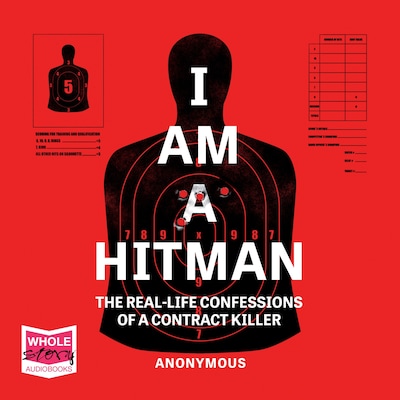 I Am A Hitman – omslag til lydbogen af Anonymous