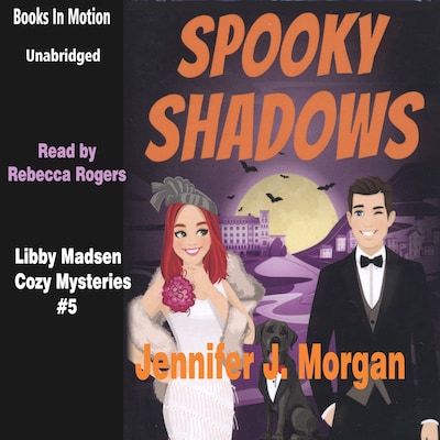 Spooky Shadows – omslag til lydbogen af Jennifer J. Morgan