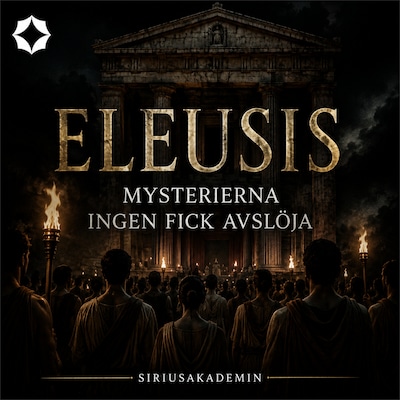 Eleusis – Mysterierna ingen fick avslöja – omslag till ljudboken av Siriusakademin