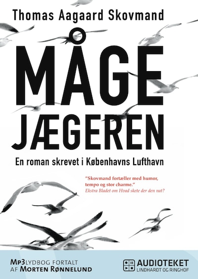 Mågejægeren – omslag til lydbogen af Thomas Aagaard Skovmand