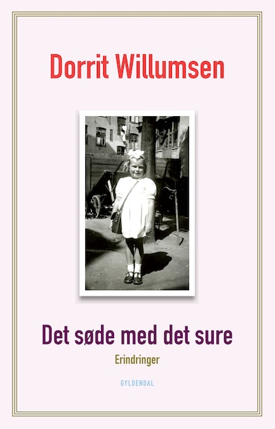 Det søde med det sure – omslag til lydbogen af Dorrit Willumsen