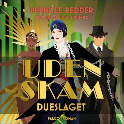 Dueslaget – omslag til lydbogen af Jim Lyngvild, Pernille Redder