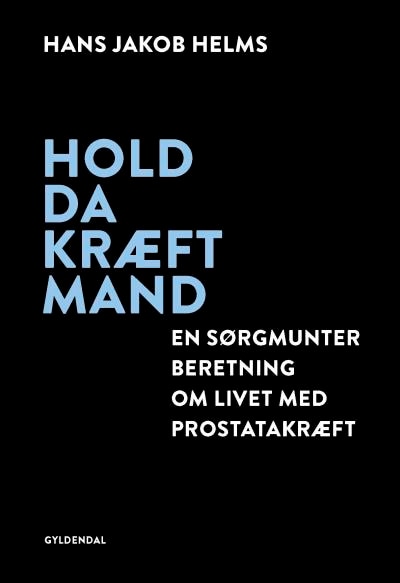 Hold da kræft mand – omslag til lydbogen af Hans Jakob Helms