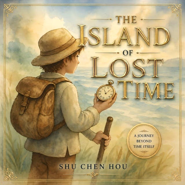 The Island of Lost Time: A Gentle Story About Time, Mindfulness, and Finding Peace in a Busy World – omslag til lydbogen af Shu Chen Hou