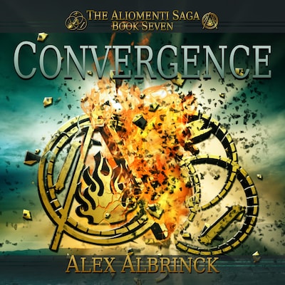 Convergence – omslag til lydbogen af Alex Albrinck