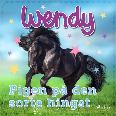 Wendy – Pigen på den sorte hingst – omslag til lydbogen af diverse