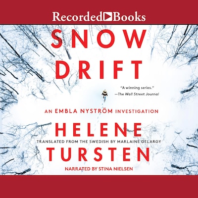 Snowdrift – omslag til lydbogen af Helene Tursten