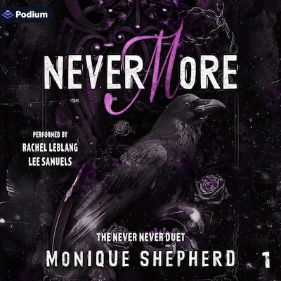 Nevermore – omslag til lydbogen af Monique Shepherd