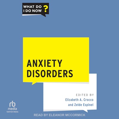 Anxiety Disorders – omslag til lydbogen af Unknown Author