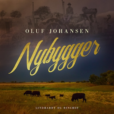Nybygger – omslag til lydbogen af Oluf Johansen