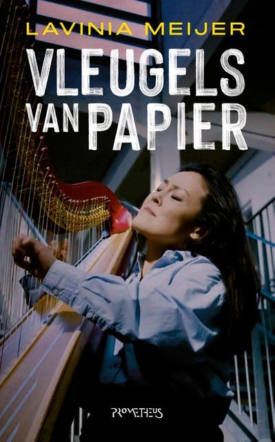 Vleugels van papier – omslag van het luisterboek van Lavinia Meijer