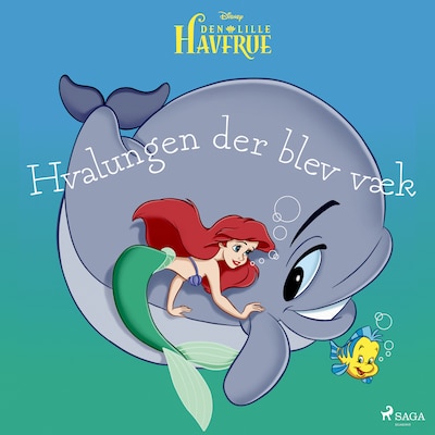Den lille havfrue - Hvalungen der blev væk – omslag til lydbogen af Disney