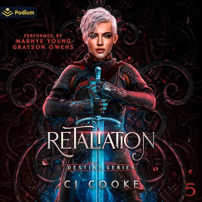 Retaliation – omslag til lydbogen af CJ Cooke