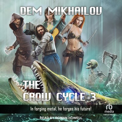 The Crow Cycle 3 – omslag til lydbogen af Dem Mikhailov