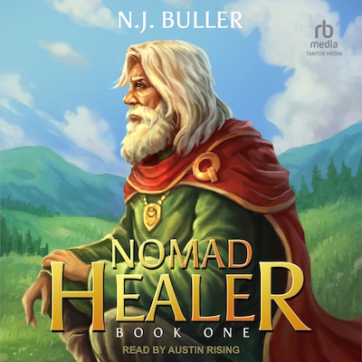 Nomad Healer – omslag til lydbogen af N. J. Buller