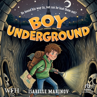 Boy Underground – omslag til lydbogen af Isabelle Marinov