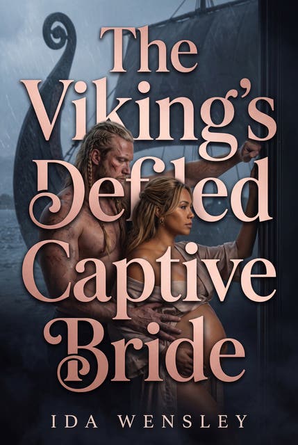 The Viking's Defiled Captive Bride: Dark Medieval Breeding Ravishment Romance – omslag til lydbogen af Ida Wensley